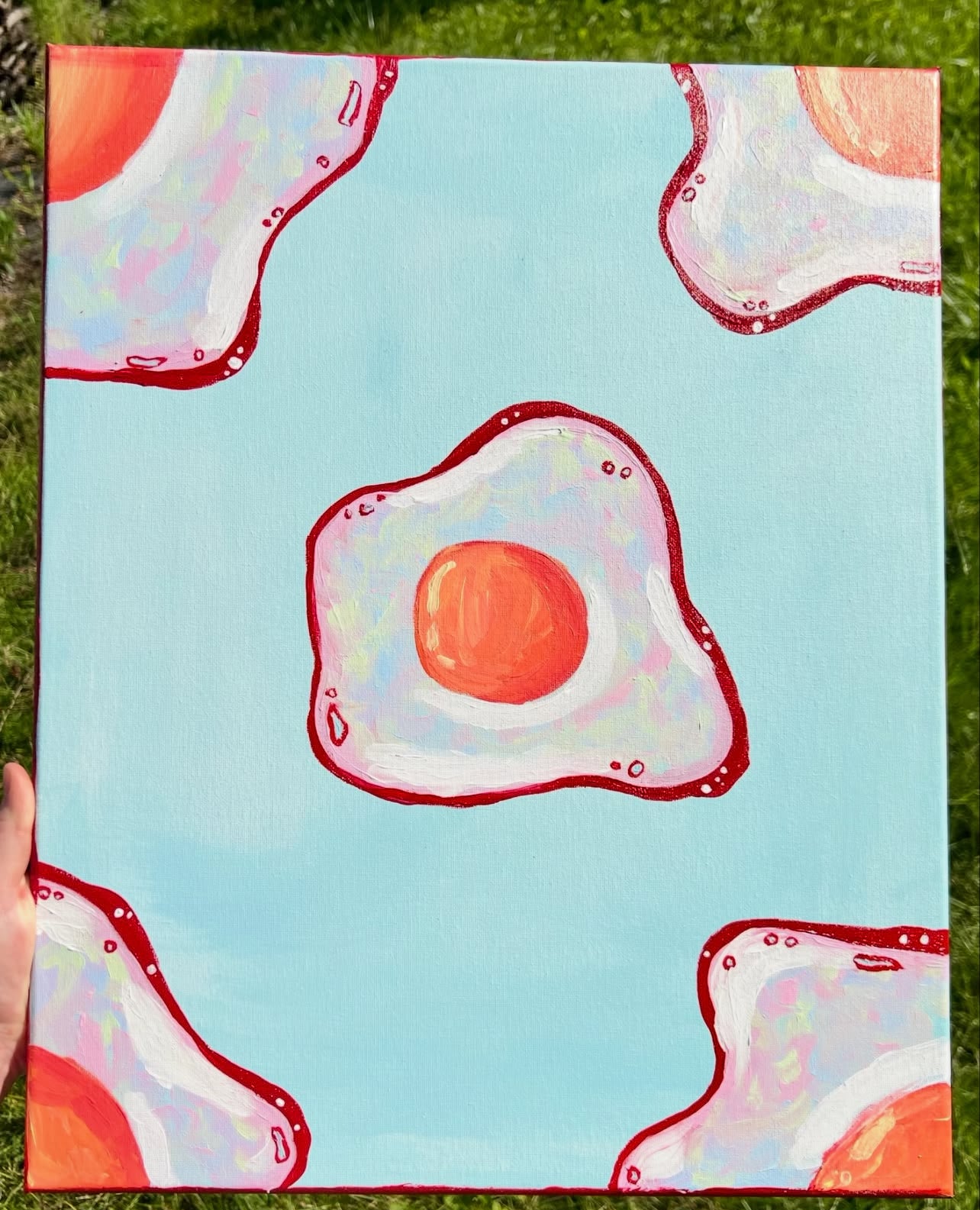 16x20 Egg Painting 3