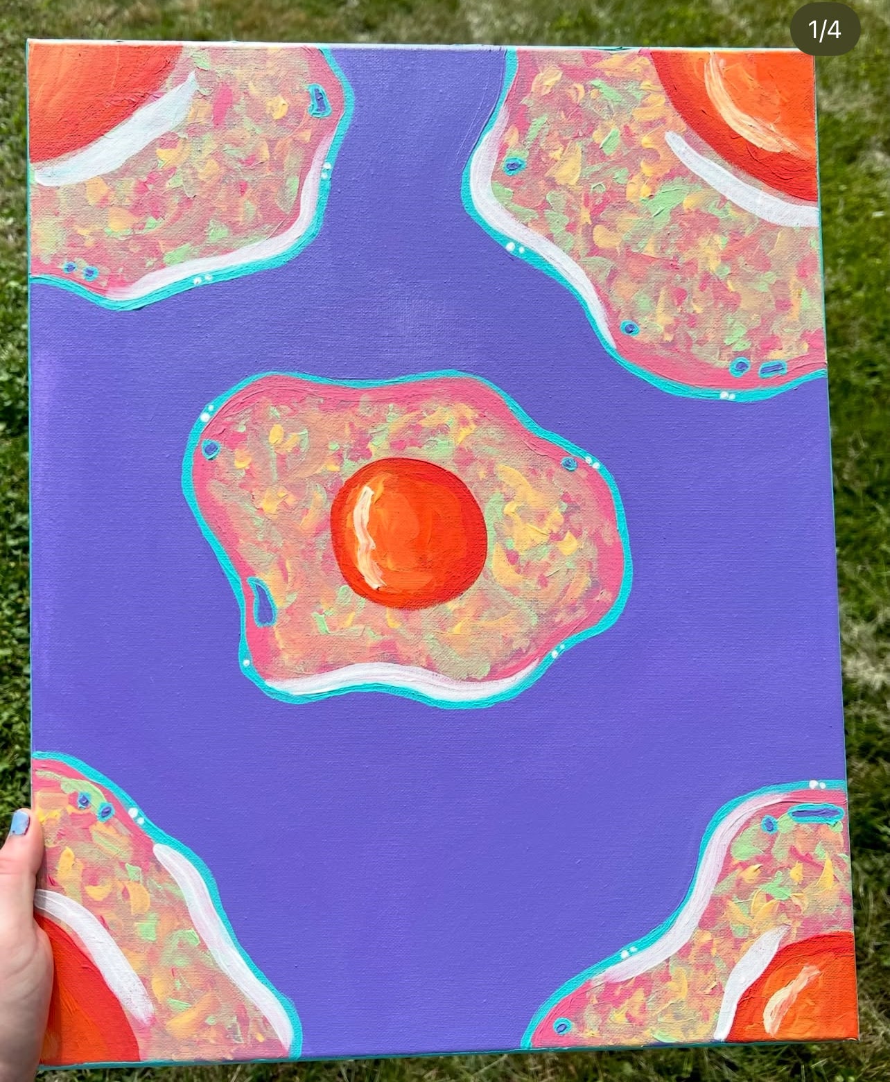 16x20 Egg Painting 1