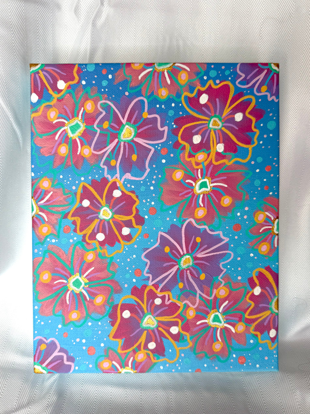 8x10 Flower Painting