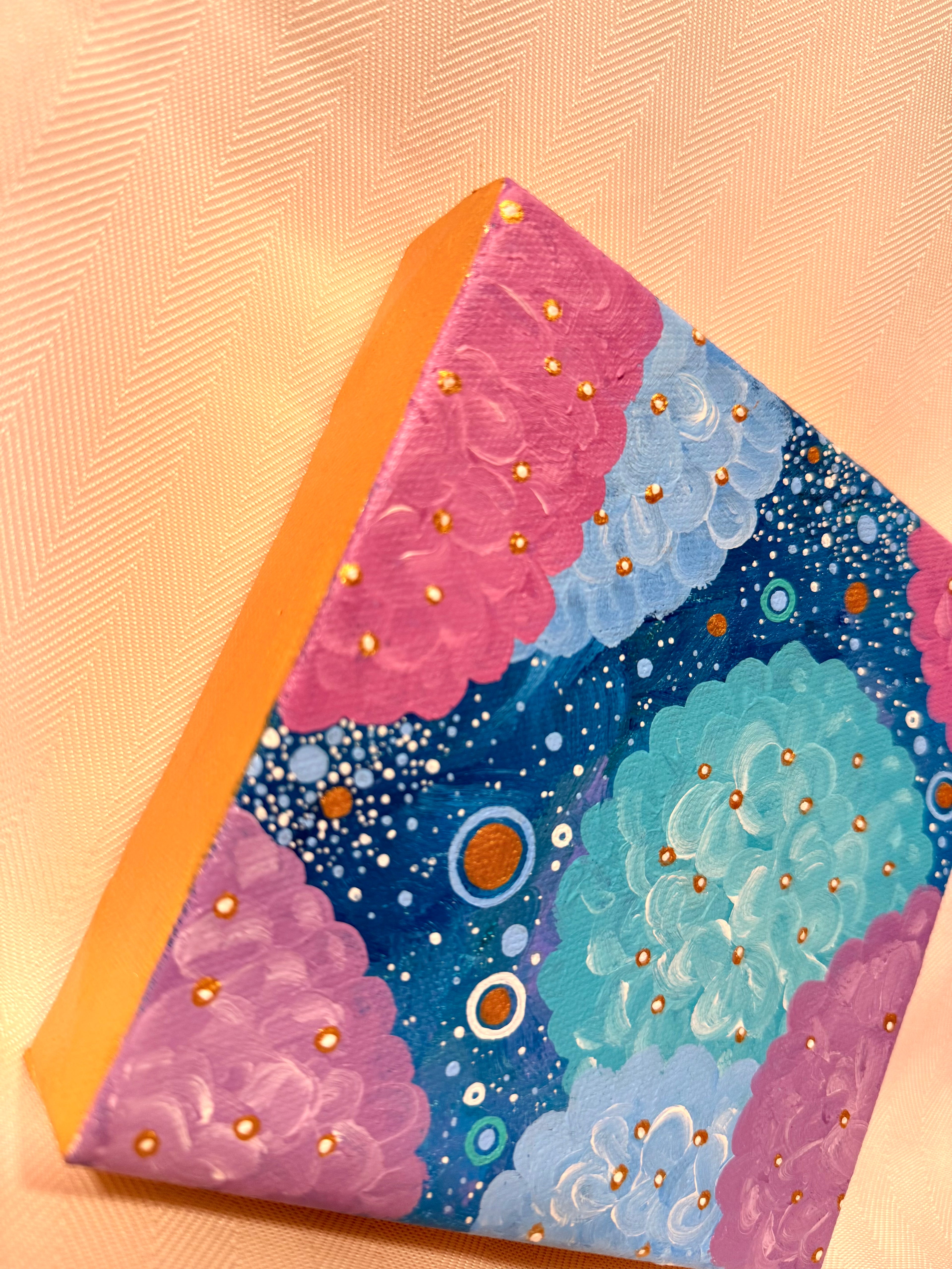 6x6 Hydrangea Painting 1