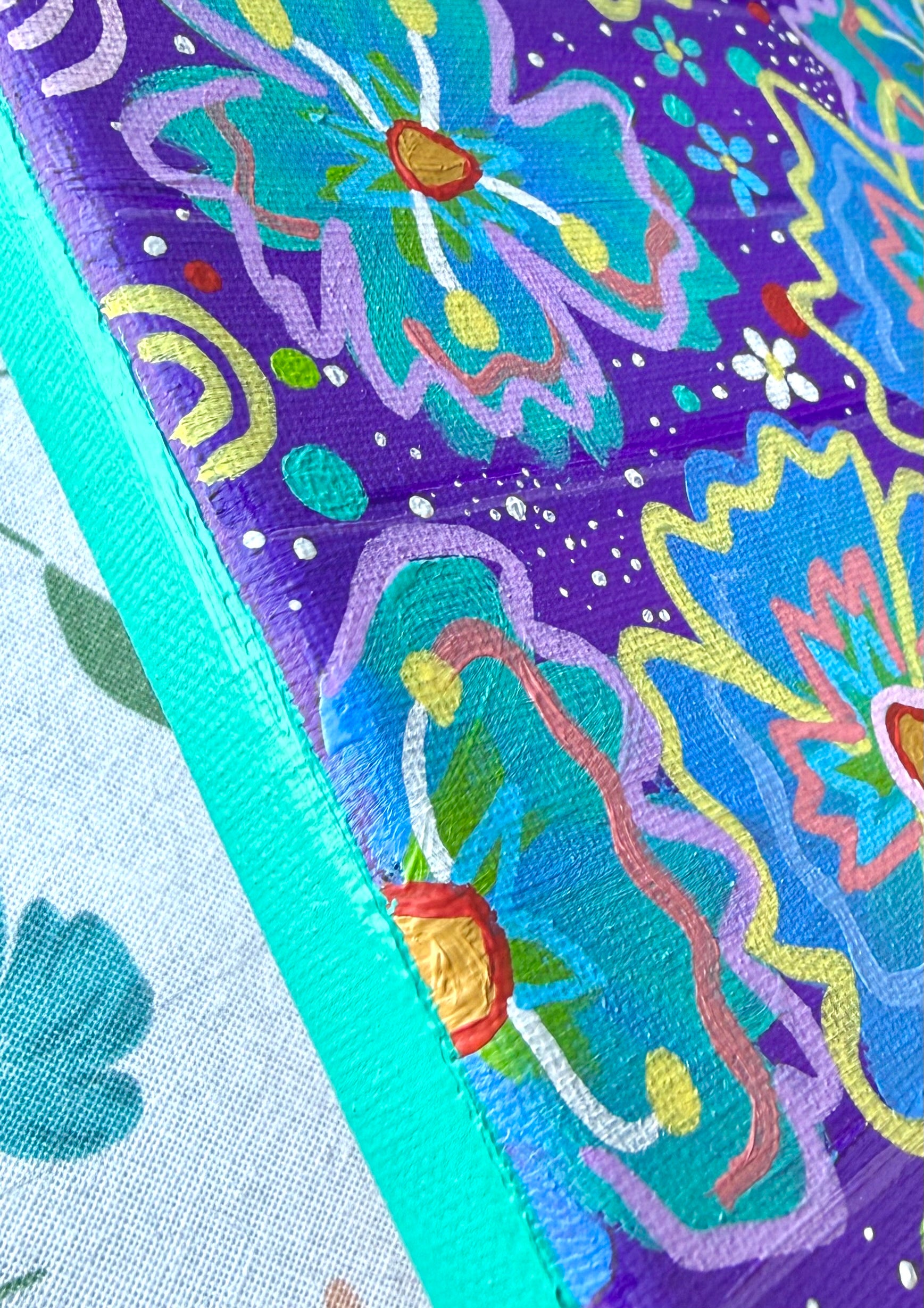 8x10 Flower Painting