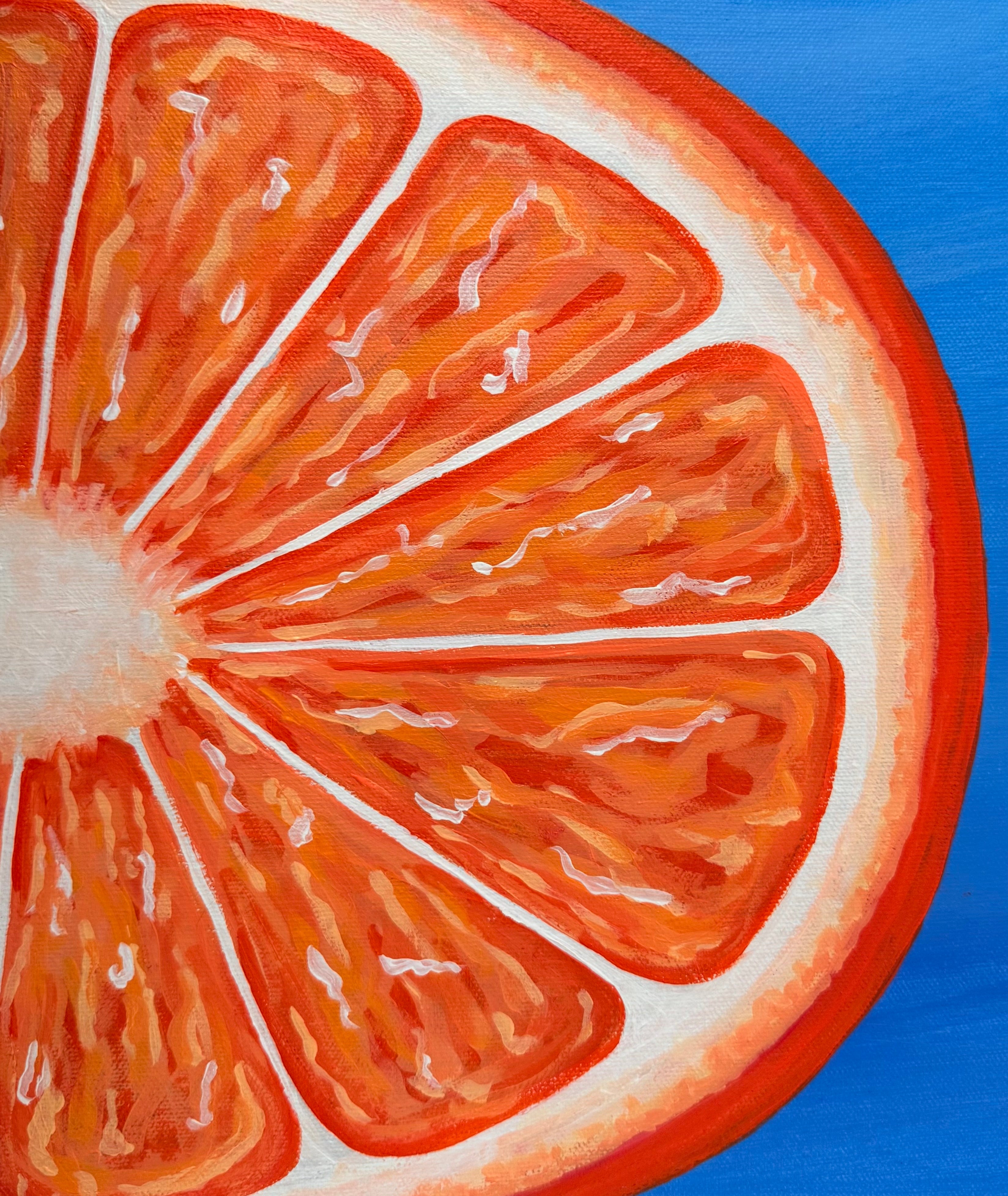 11x14 Orange Painting