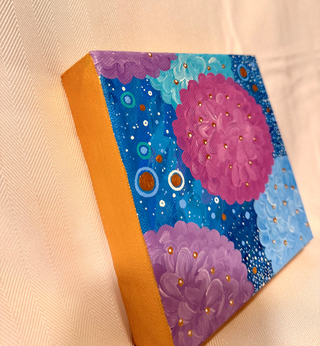 6x6 Hydrangea Painting 4