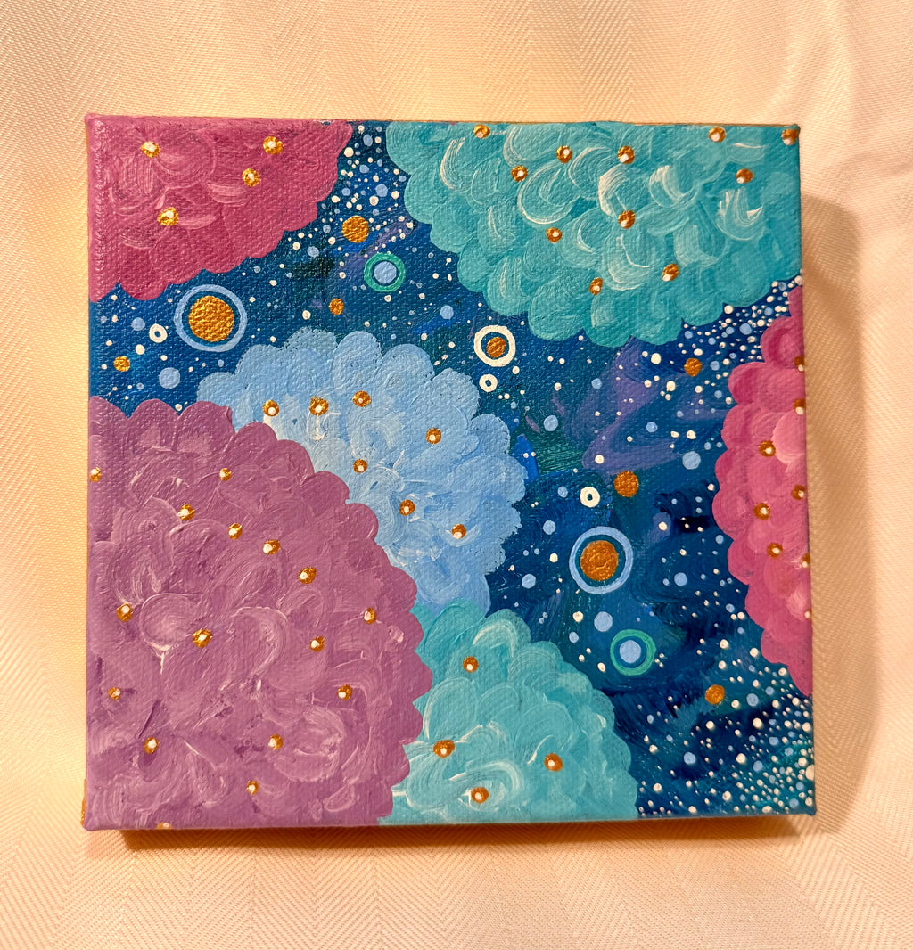 6x6 Hydrangea Painting 2